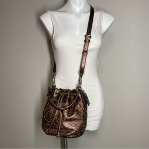 Coach 17071 Madison Op Art Marielle Drawstringn Bag